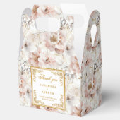 Schwarzer Elfenbein, Gastgeschenk Hochzeit Geschenkschachtel (Geöffnet)