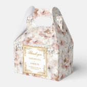 Schwarzer Elfenbein, Gastgeschenk Hochzeit Geschenkschachtel (Vorderseite)