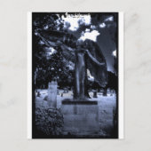 Schwarzer Engel der Postkarten von Iowa City (Vorderseite)