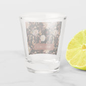 Schwarzer Fall Schnapsglas (Rückseite)