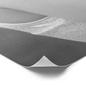 Schwarzer Familienname Est. Jahr Rotes Herz Foto Poster (Ecke)