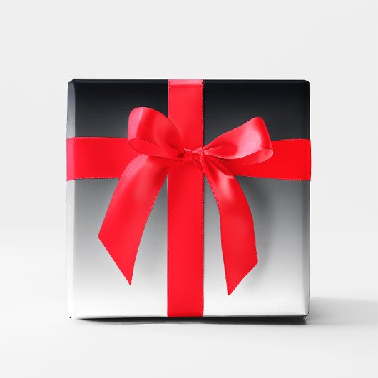 Schwarzer Farbverlauf Geschenkpapier