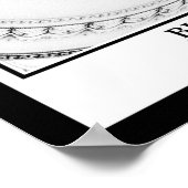 SCHWARZER FARL DER SÜDSEE POSTER (Ecke)