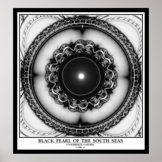 SCHWARZER FARL DER SÜDSEE POSTER (Vorne)