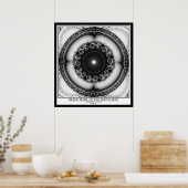 SCHWARZER FARL DER SÜDSEE POSTER (Küche)