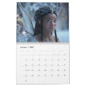 Schwarzer-Feengirl-Zauber 2026 Kalender (Jan 2027)