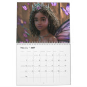 Schwarzer-Feengirl-Zauber 2026 Kalender (Feb 2027)