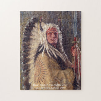 Schwarzer Felsen, Ureinwohnerpuzzlespiel Puzzle