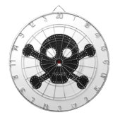 Schwarzer Felt Dartscheibe (vorne)