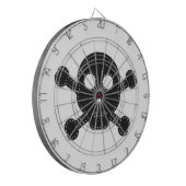 Schwarzer Felt Dartscheibe (Vorderseite Links)