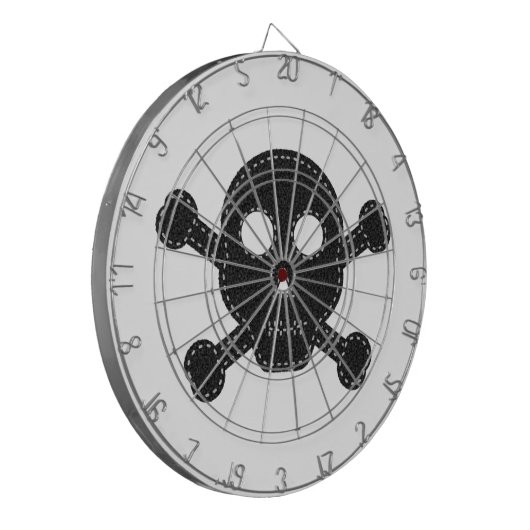 Schwarzer Felt Dartscheibe (Vorderseite Links)