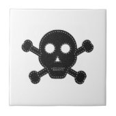 Schwarzer Felt Fliese (Vorderseite)