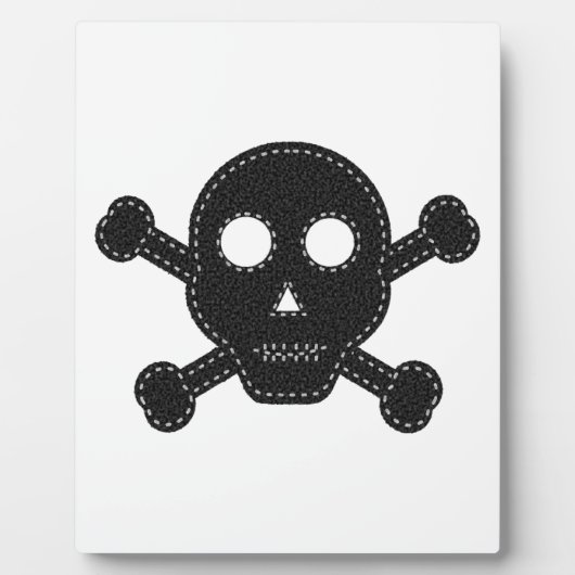 Schwarzer Felt Fotoplatte (Vorderseite)