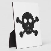 Schwarzer Felt Fotoplatte (Seite)