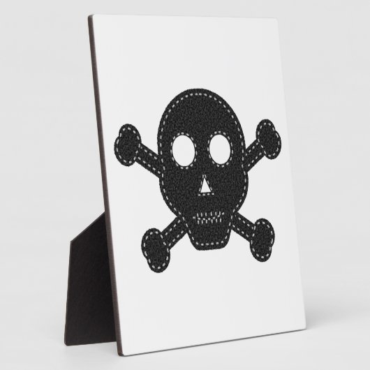 Schwarzer Felt Fotoplatte (Seite)