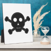 Schwarzer Felt Fotoplatte (Seite)