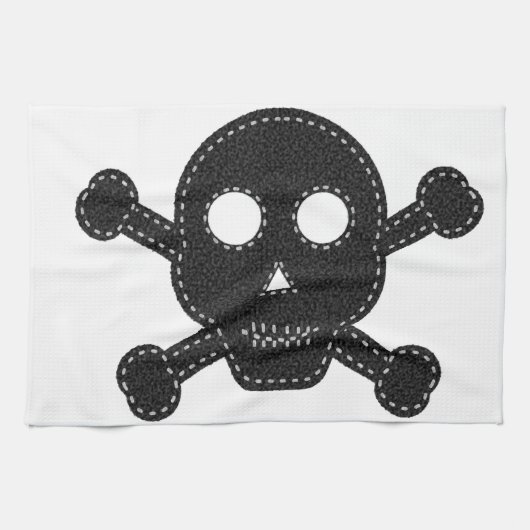 Schwarzer Felt Küchentuch (Horizontal)