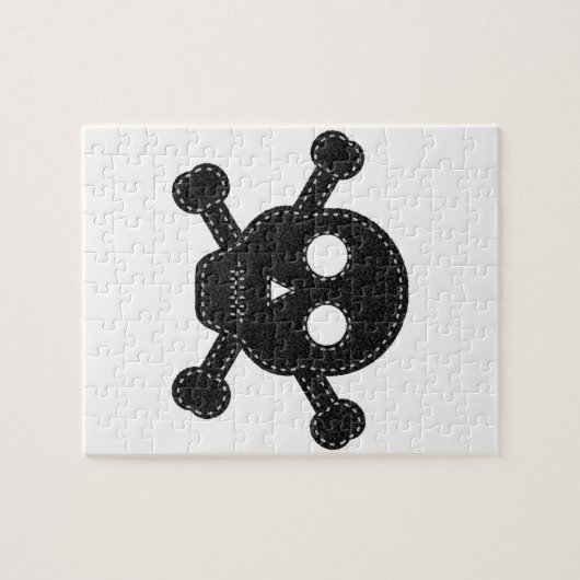 Schwarzer Felt Puzzle (Horizontal)