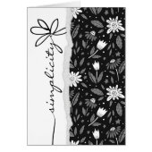 Schwarzer Fleck mit Wortschlichtheit (Vorne)