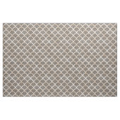 Schwarzer Flora-Damast auf Creme Stoff (Yard (91,4 cm))