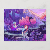 Schwarzer Fluss Postkarte (Vorderseite)