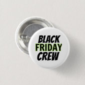 Schwarzer Freitag Crew Button (Vorne & Hinten)