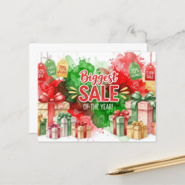 Schwarzer Freitag & Cyber Montag: Postkarte