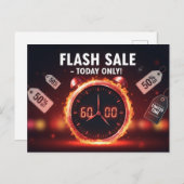 Schwarzer Freitag Postkarte (Vorne/Hinten)