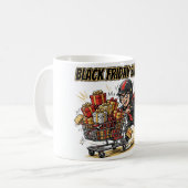 Schwarzer Freitag Überlebender Kaffeetasse (Vorderseite Links)