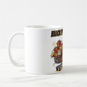 Schwarzer Freitag Überlebender Kaffeetasse