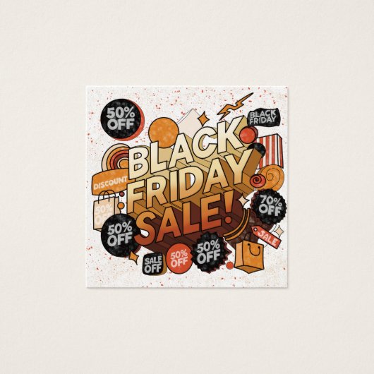 Schwarzer Freitag, Verkauf (Vorderseite)