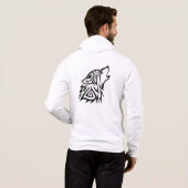 Schwarzer Fuchs Hoodie (Schwarz voll)