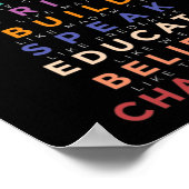 Schwarzer Führertraum, wie Führer schwarze Histori Poster (Ecke)