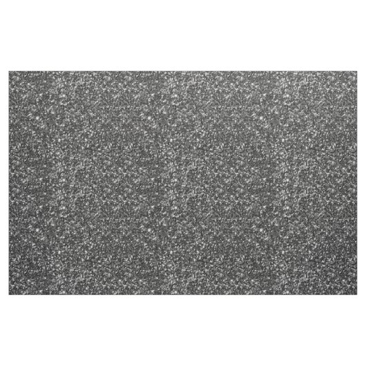 Schwarzer funkelnder Glitzer Stoff (Yard (91,4 cm))