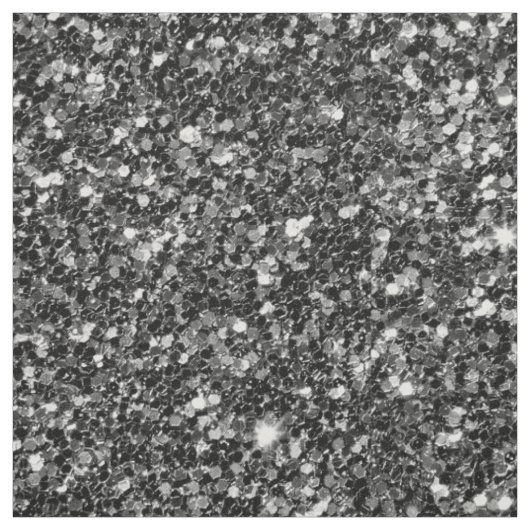 Schwarzer funkelnder Glitzer Stoff (Muster)