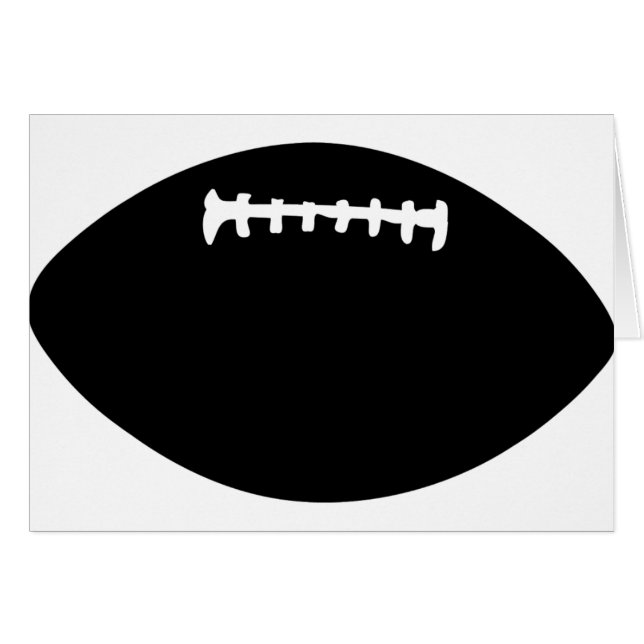 schwarzer Fußball (Vorderseite (Horizontal))