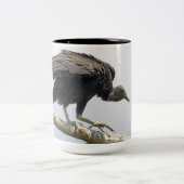 Schwarzer Geier-große Tasse (Mittel)