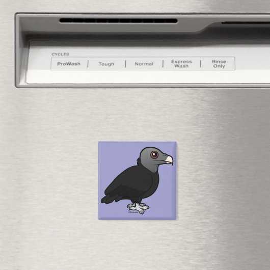 Schwarzer Geier Magnet (In Situ (Geschirrspüler))