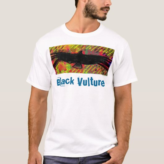 Schwarzer Geier T-Shirt (Vorderseite)