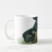Schwarzer Geier von Audubon Kaffeetasse (Links)
