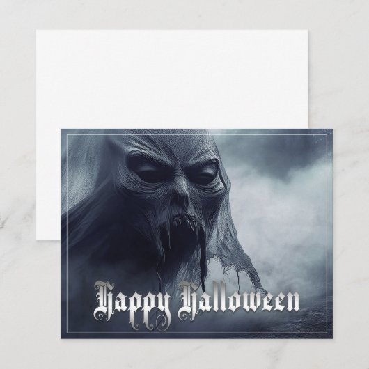 Schwarzer Geist in einer hellischen Landschaft - H (Vorne/Hinten)