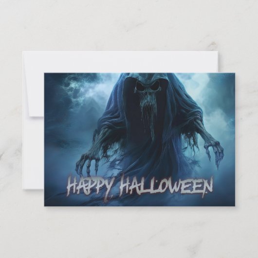 Schwarzer Geist in einer hellischen Landschaft - H (Vorderseite)