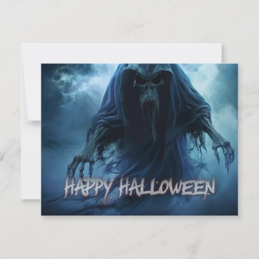 Schwarzer Geist in einer hellischen Landschaft - H (Vorderseite)