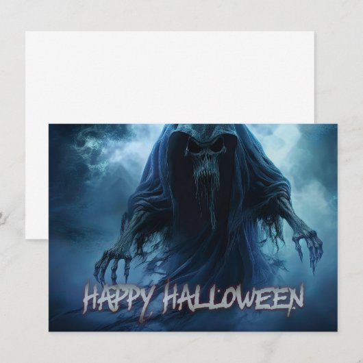 Schwarzer Geist in einer hellischen Landschaft - H (Vorne/Hinten)