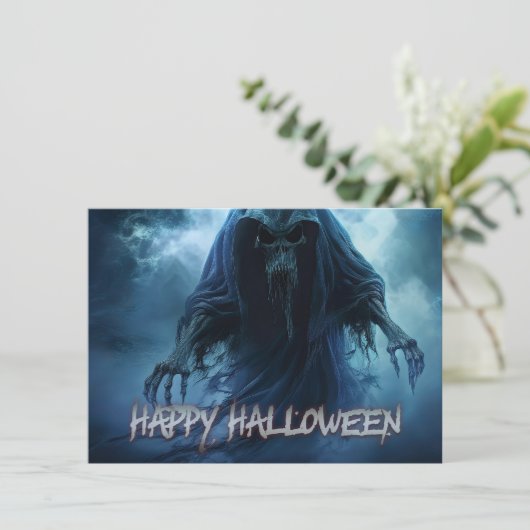 Schwarzer Geist in einer hellischen Landschaft - H (Stehend Vorderseite)