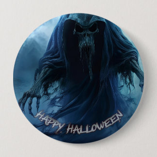 Schwarzer Geist in einer hellischen Landschaft - H Button