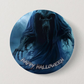 Schwarzer Geist in einer hellischen Landschaft - H Button