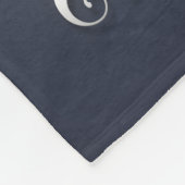 Schwarzer Geist in einer hellischen Landschaft - H Fleecedecke (Ecke)