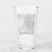 Schwarzer Geist in einer hellischen Landschaft - H Glas (Rückseite)