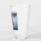 Schwarzer Geist in einer hellischen Landschaft - H Glas (Links)